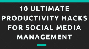social media productivity tips