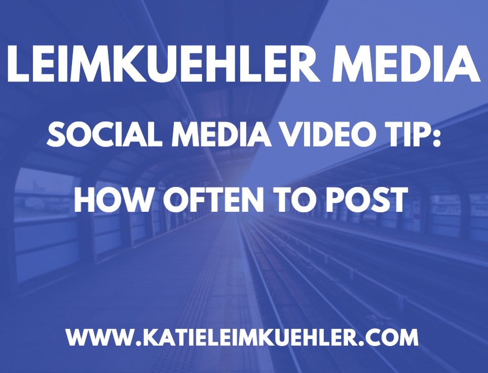 social media video tip posting